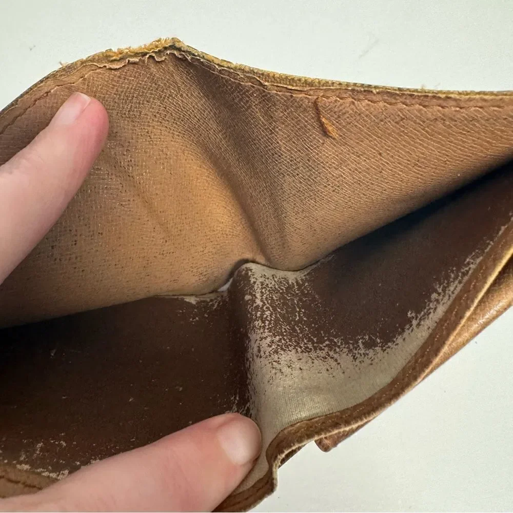 LV Louis Vuitton Monogram Bi-Fold Portefeuille Marco Men’s Wallet CA1903